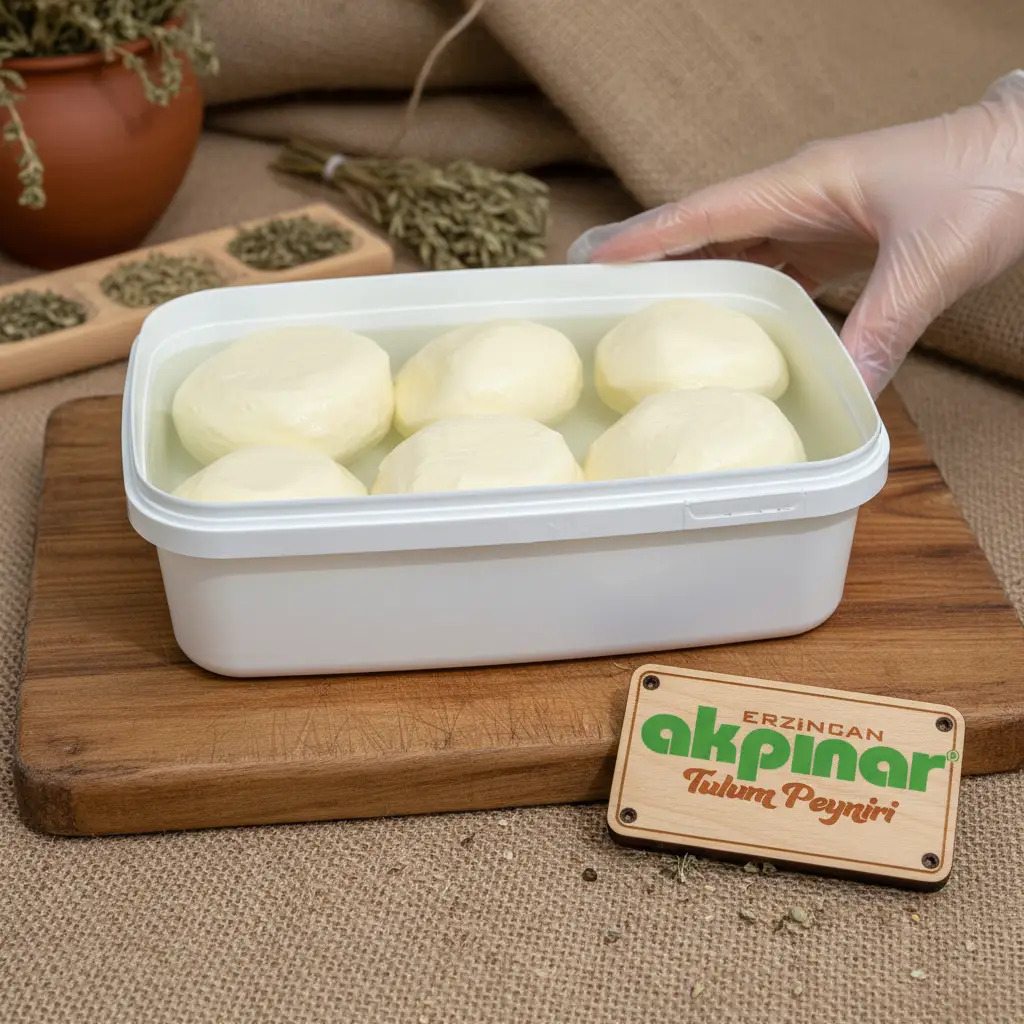 Erzincan Yayık Tereyağı 1 Kg – Doğal Sunum Doğal ortamda baharatlar ve otlar eşliğinde sergilenen Erzincan tuzsuz kahvaltılık yayık tereyağı 1 kg.